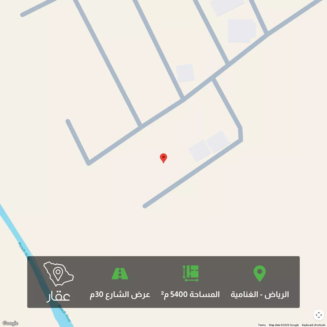 أرض للبيع في شارع ابو بصير, حي الغنامية, مدينة الرياض, منطقة الرياض 1 صورة