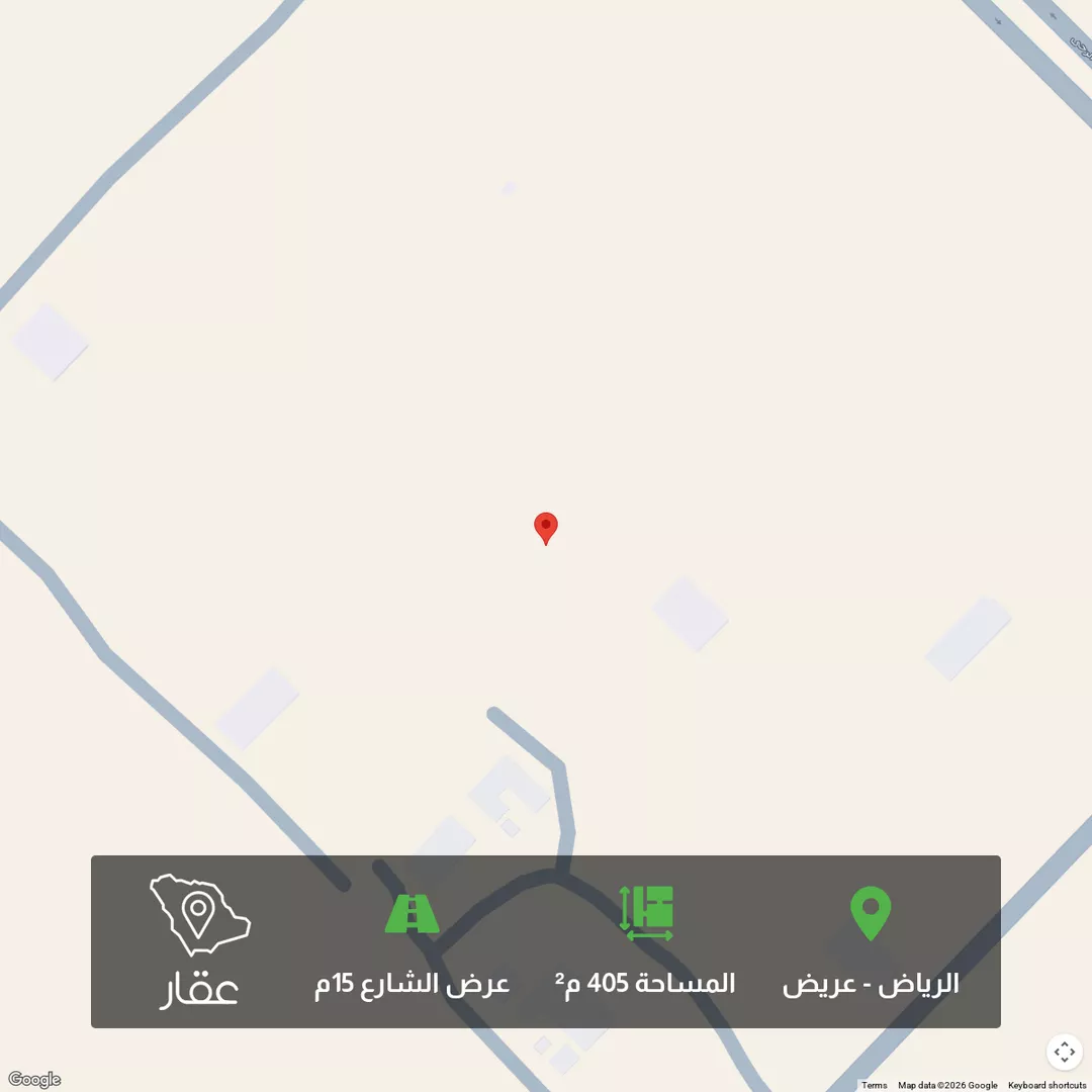 أرض للبيع في شارع بلال بن رباح, حي عريض, مدينة الرياض, منطقة الرياض 1 صورة