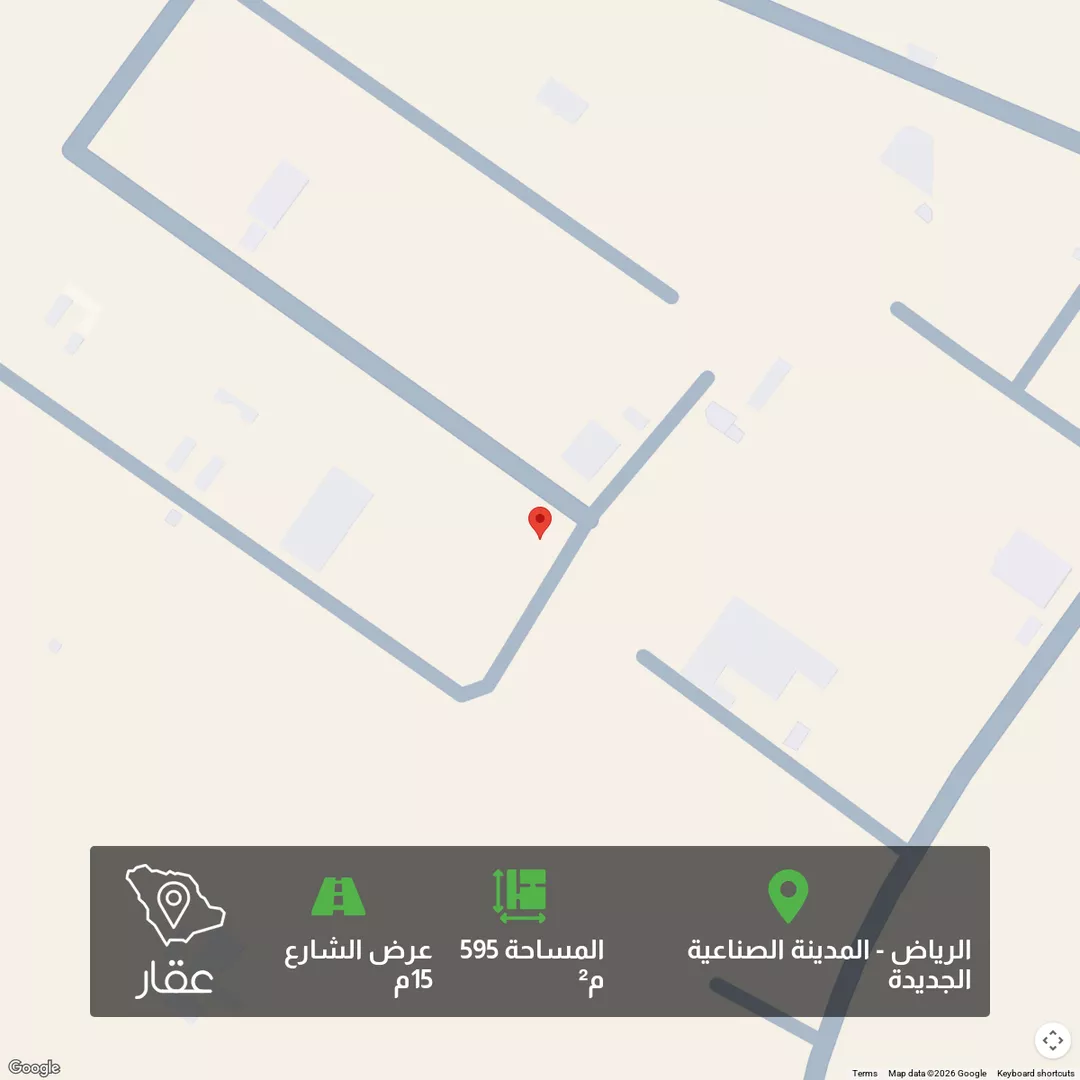 أرض للبيع في شارع جندب بن الحارث, حي المصفاة, مدينة الرياض, منطقة الرياض 1 صورة
