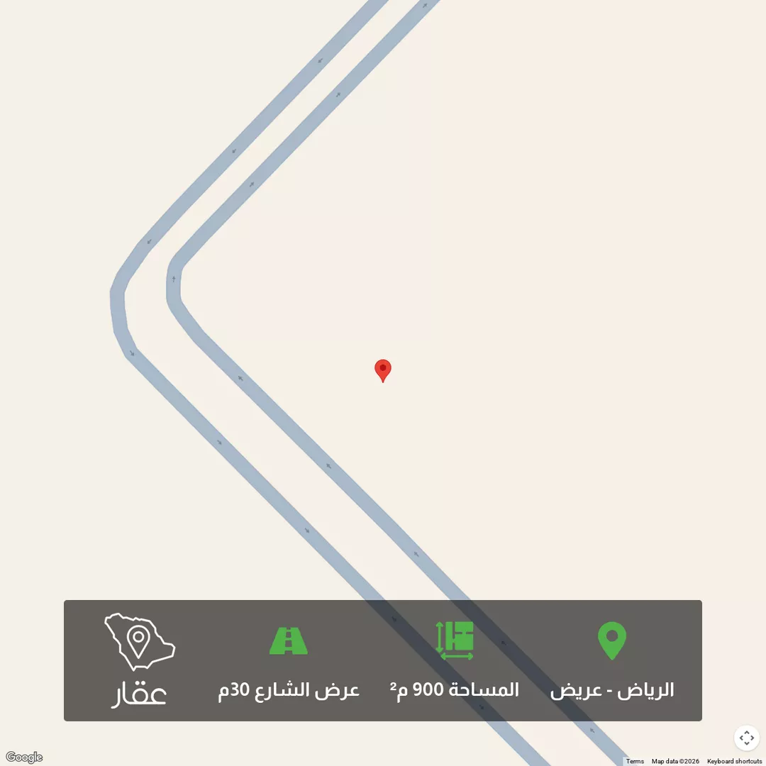 أرض للبيع في حي عريض, مدينة الرياض, منطقة الرياض 1 صورة