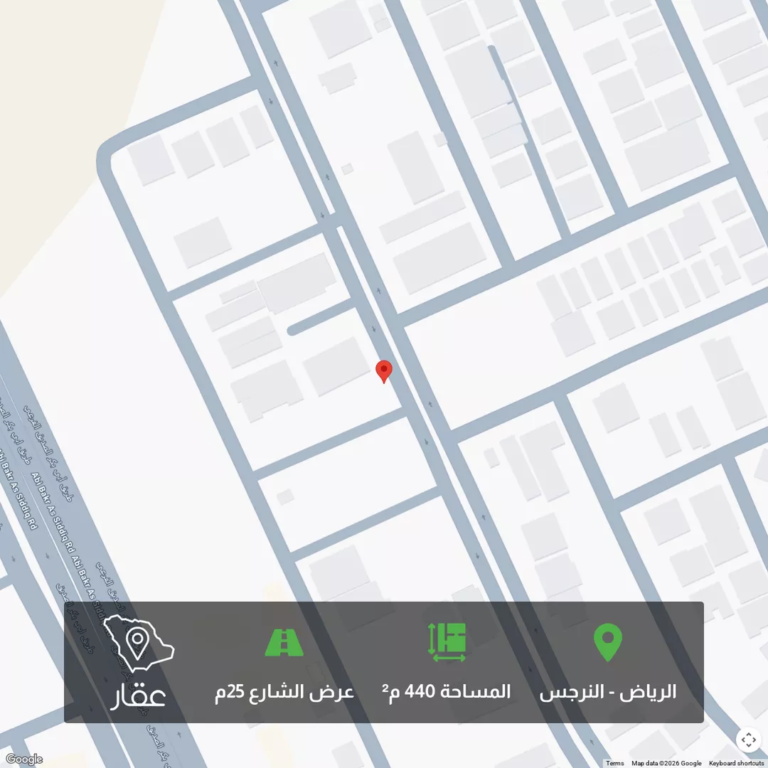 أرض للبيع في حي النرجس, مدينة الرياض, منطقة الرياض 1 صورة