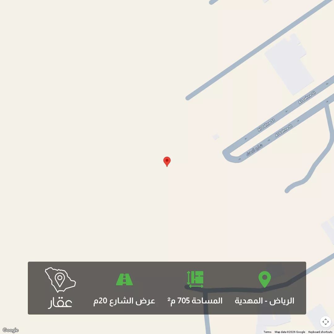 أرض للبيع في شارع السيل الكبير ، حي المهدية ، الرياض ، منطقة الرياض 1 صورة