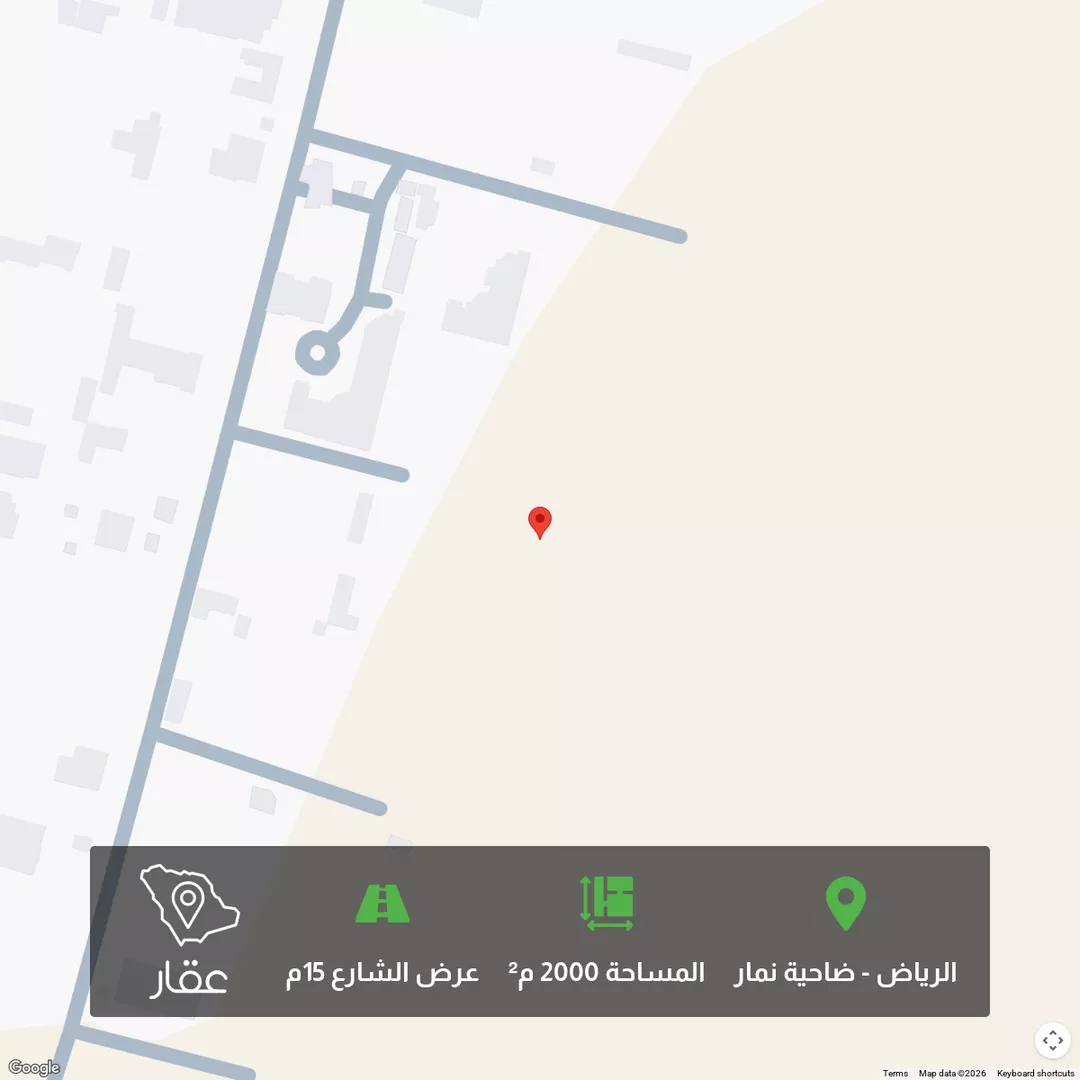 أرض للبيع في شارع قريه ديراب 2355, حي قريه ديراب, مدينة قريه ديراب, منطقة الرياض 1 صورة