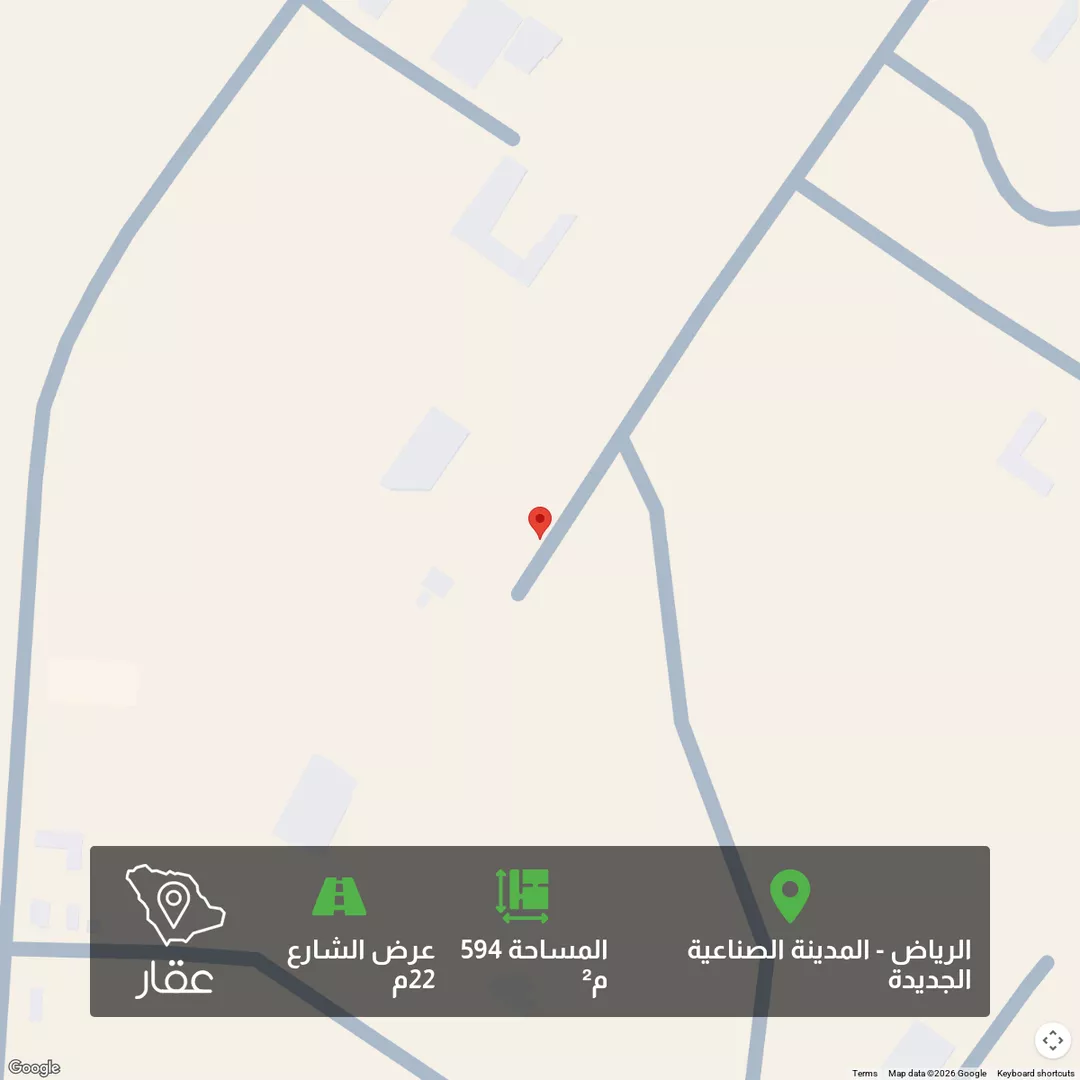 أرض للبيع في حي المصفاة, مدينة الرياض, منطقة الرياض 1 صورة