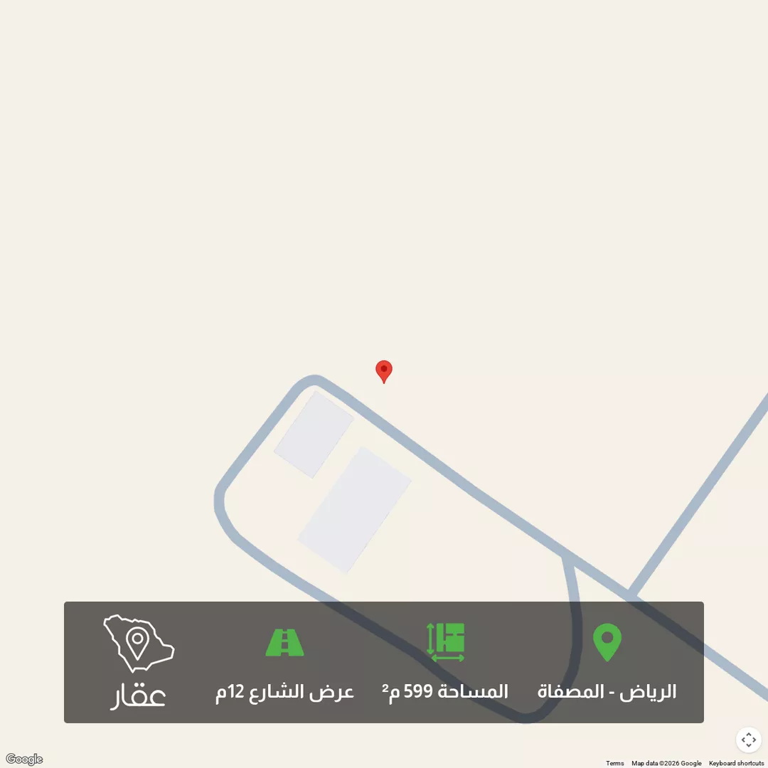 أرض للبيع في حي المصفاة, مدينة الرياض, منطقة الرياض 1 صورة