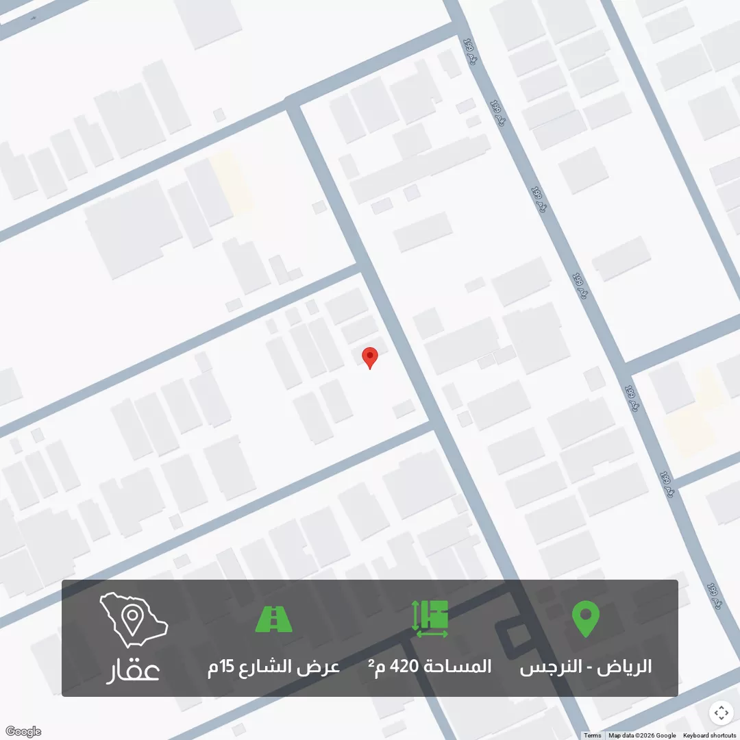 أرض للبيع في شارع رقم 353, حي النرجس, مدينة الرياض, منطقة الرياض 1 صورة