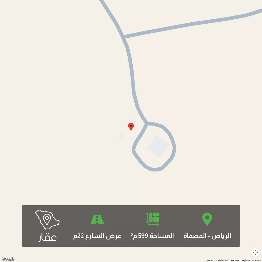 أرض للبيع في حي المصفاة, مدينة الرياض, منطقة الرياض 1 صورة