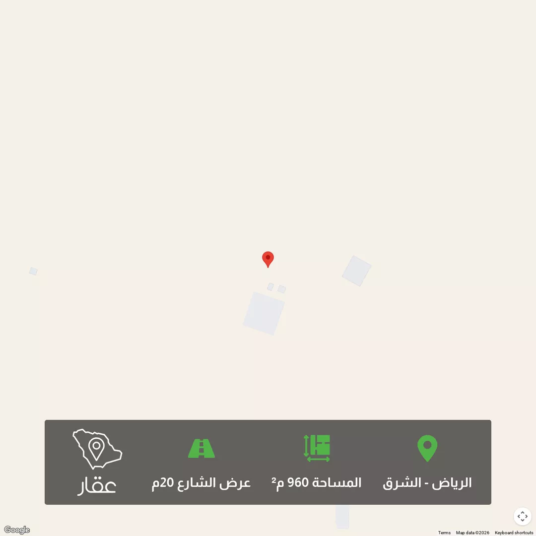 أرض للبيع في حي الشرق ، الرياض ، منطقة الرياض 1 صورة