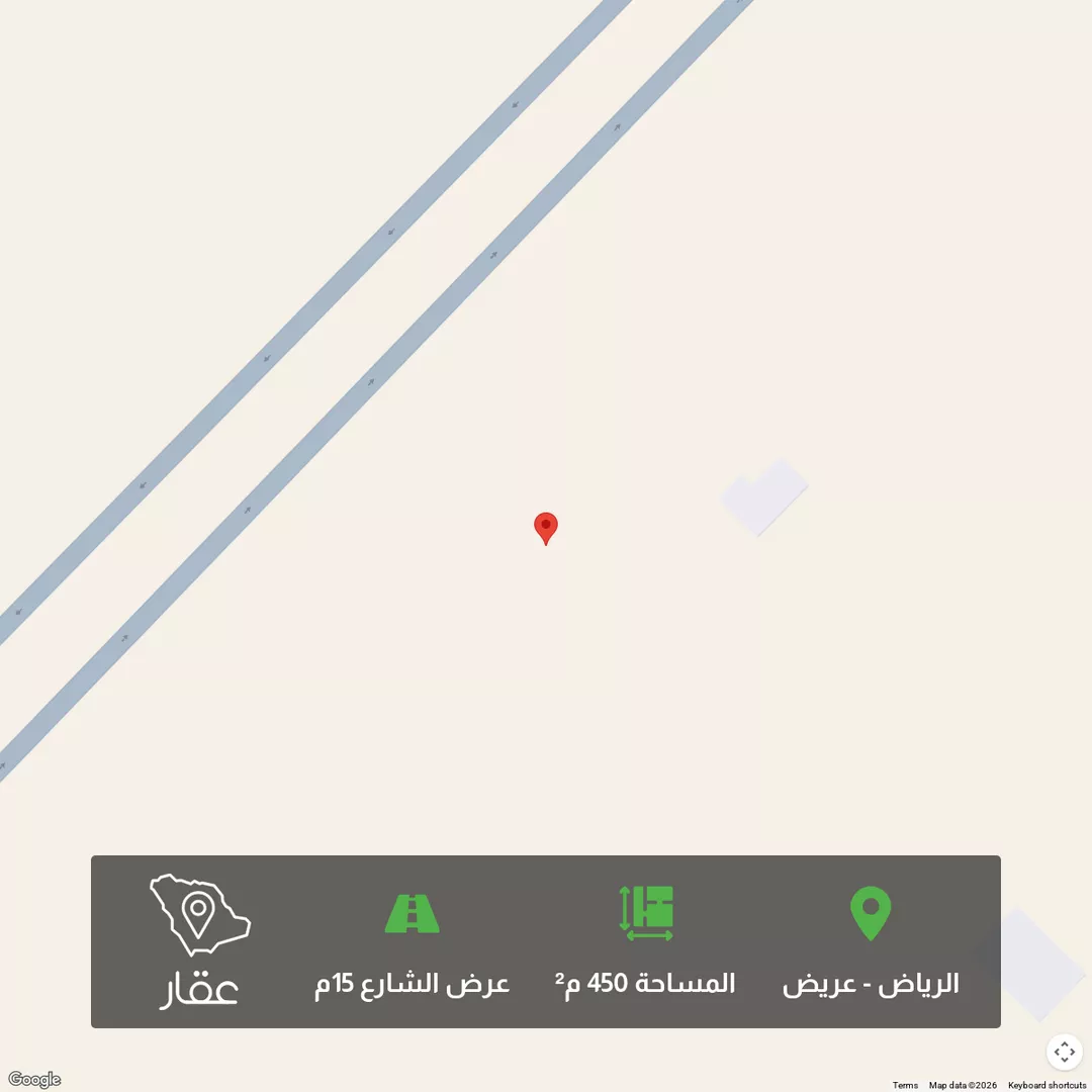 أرض للبيع في شارع عريض, حي عريض, مدينة الرياض, منطقة الرياض 1 صورة