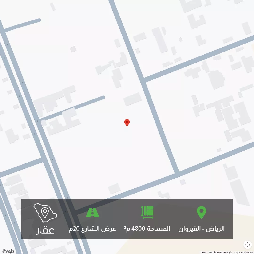 أرض للبيع في شارع عقرباء 32, حي عقرباء, مدينة الجبيلة, منطقة الرياض 1 صورة