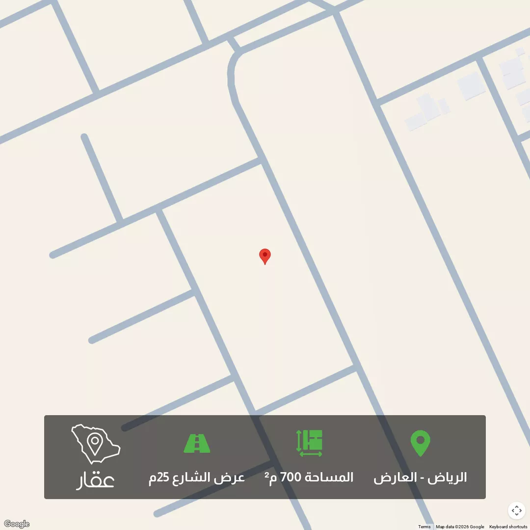 أرض للبيع في شارع البديع الشمالي, حي العارض, مدينة الرياض, منطقة الرياض 1 صورة