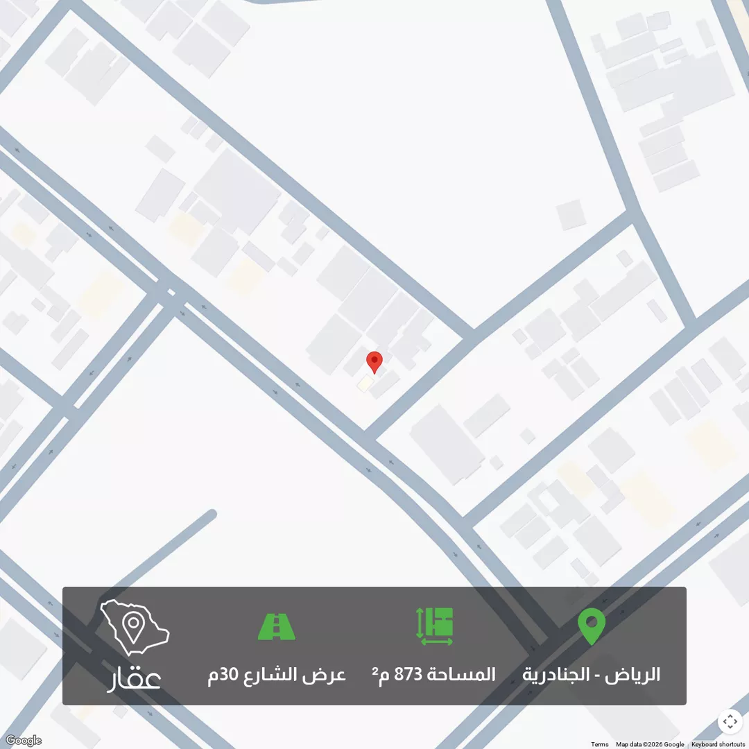 أرض للبيع في شارع رقم 226, حي الجنادرية, مدينة الرياض, منطقة الرياض 1 صورة