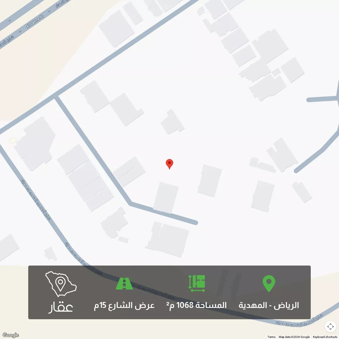 أرض للبيع في حي المهدية, مدينة الرياض, منطقة الرياض 1 صورة