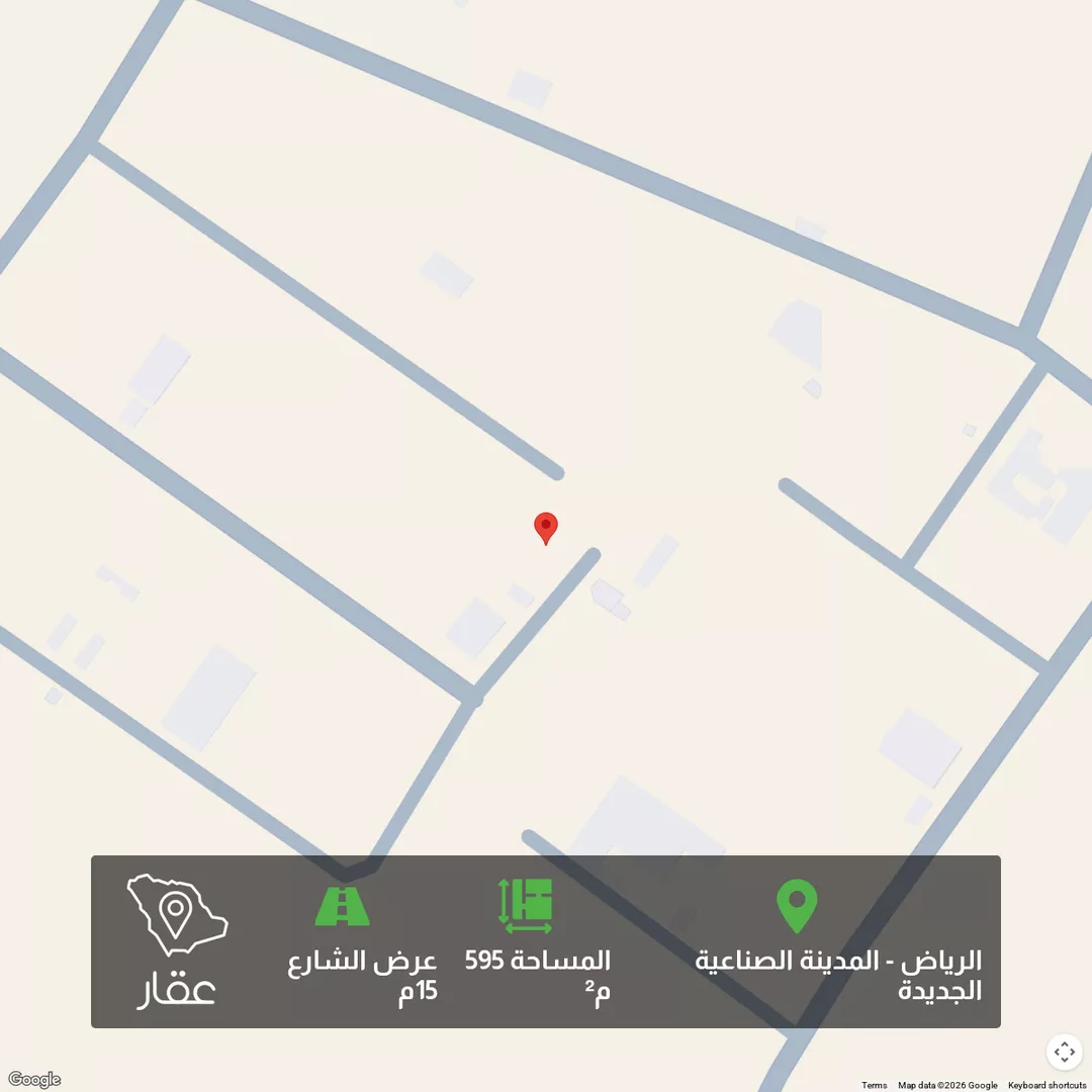 أرض للبيع في شارع جندب بن الحارث, حي المصفاة, مدينة الرياض, منطقة الرياض 1 صورة