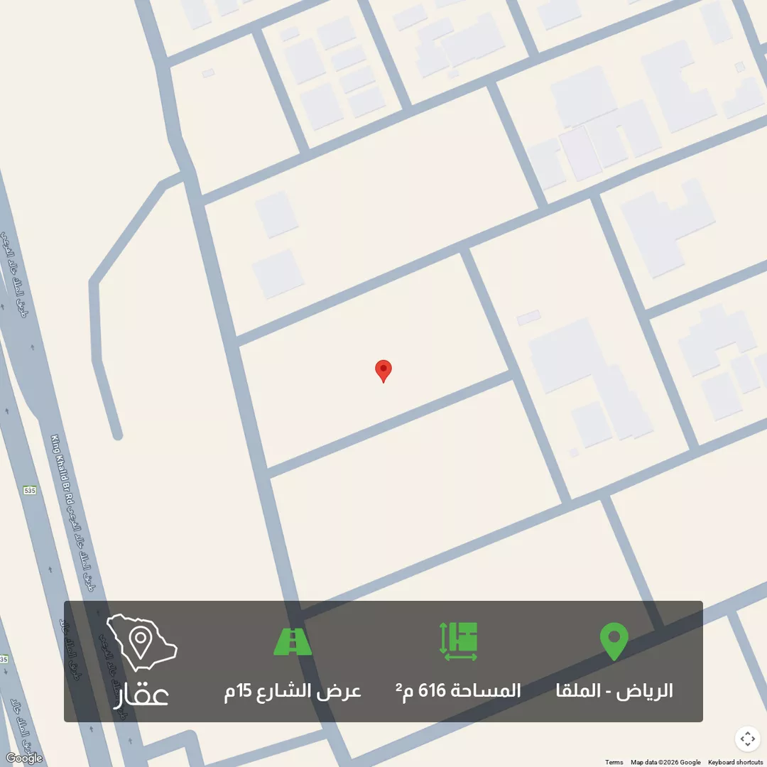 أرض للبيع في شارع رقم 106, حي الملقا, مدينة الرياض, منطقة الرياض 1 صورة