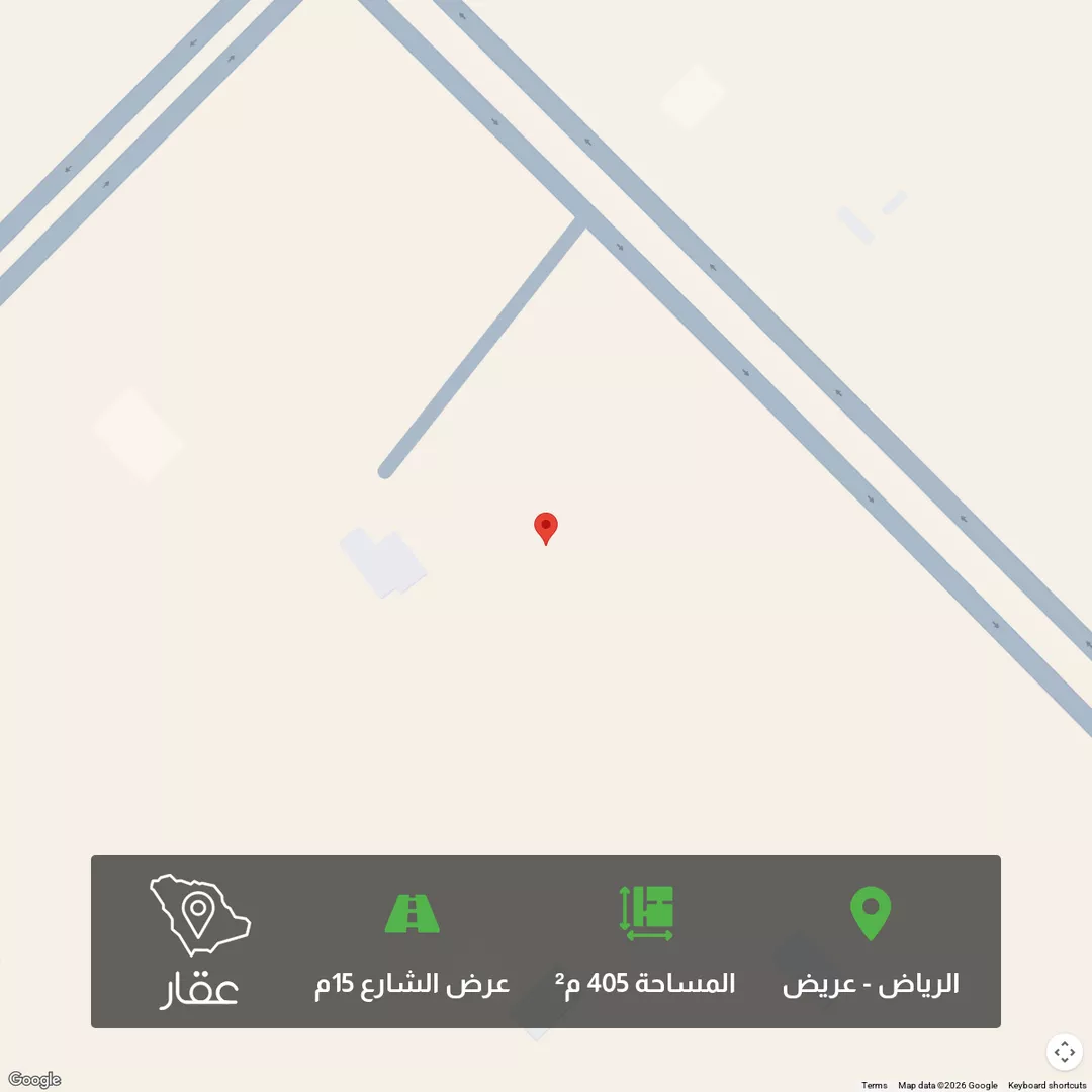 أرض للبيع في حي عريض, مدينة الرياض, منطقة الرياض 1 صورة