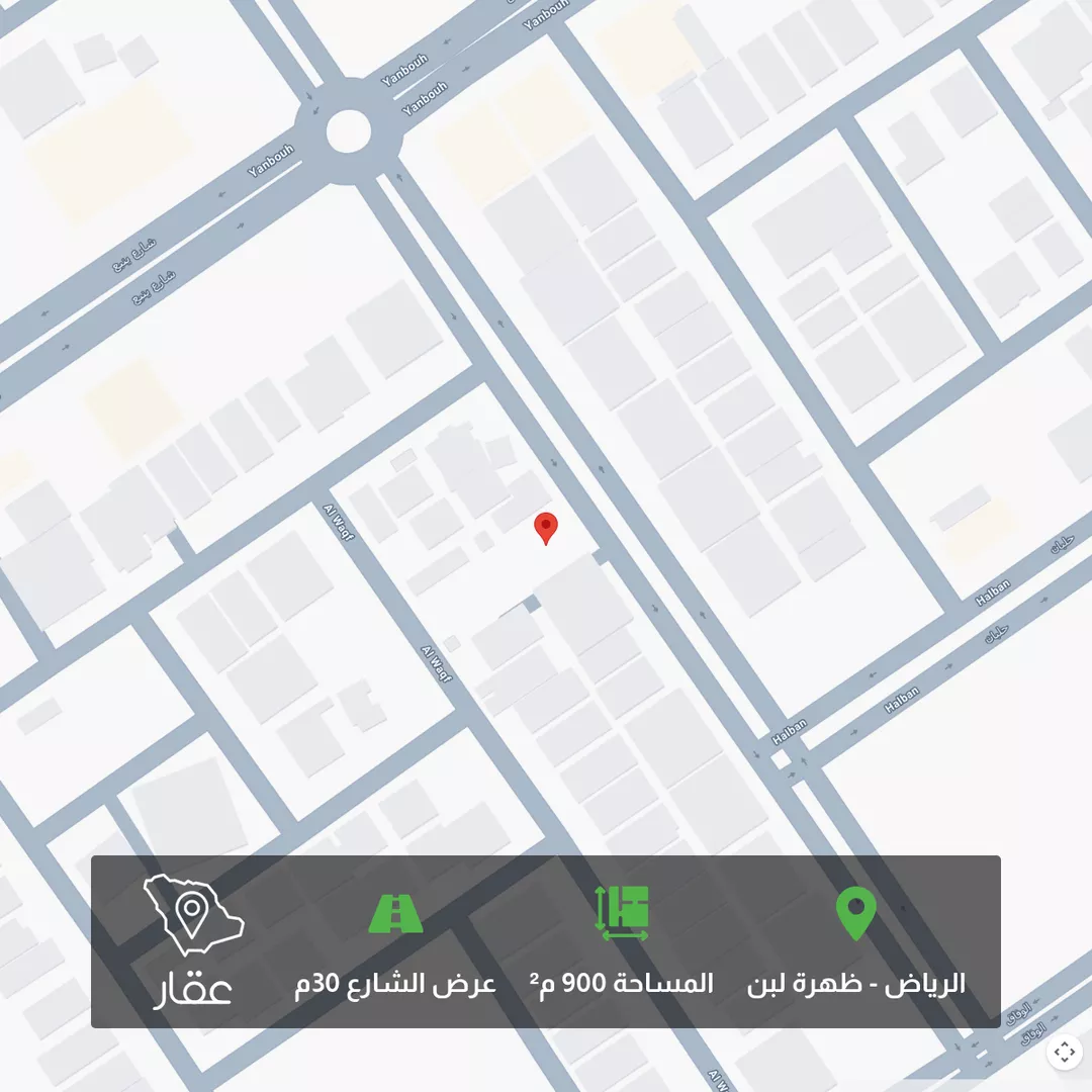 أرض للبيع في شارع بريدة, حي ظهرة لبن, مدينة الرياض, منطقة الرياض 1 صورة