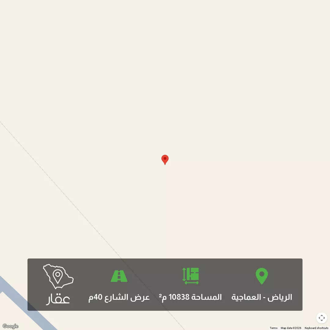 أرض للبيع في شارع طريق الخرج القديم, مدينة الرياض, منطقة الرياض 1 صورة