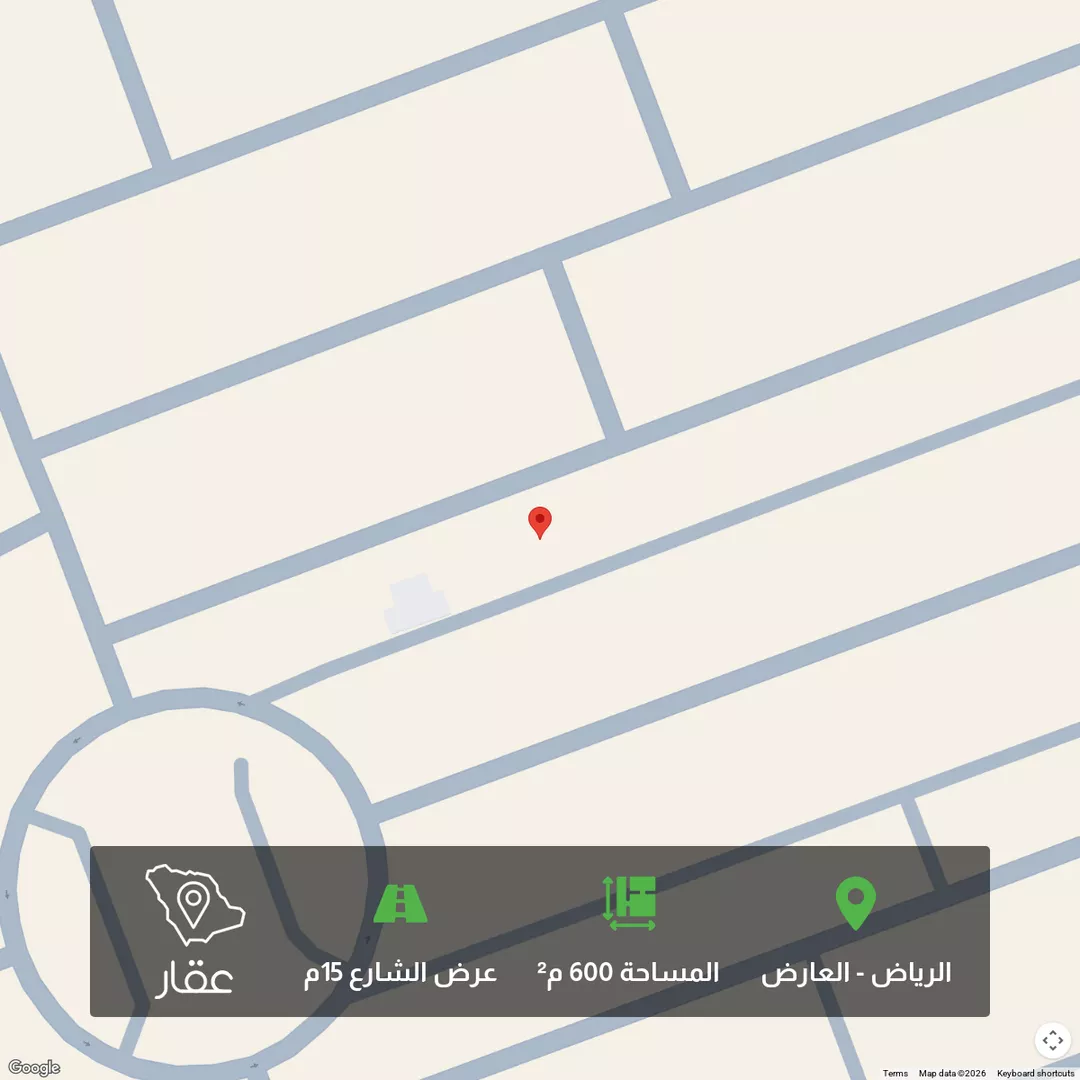 أرض للبيع في حي العارض, مدينة الرياض, منطقة الرياض 1 صورة