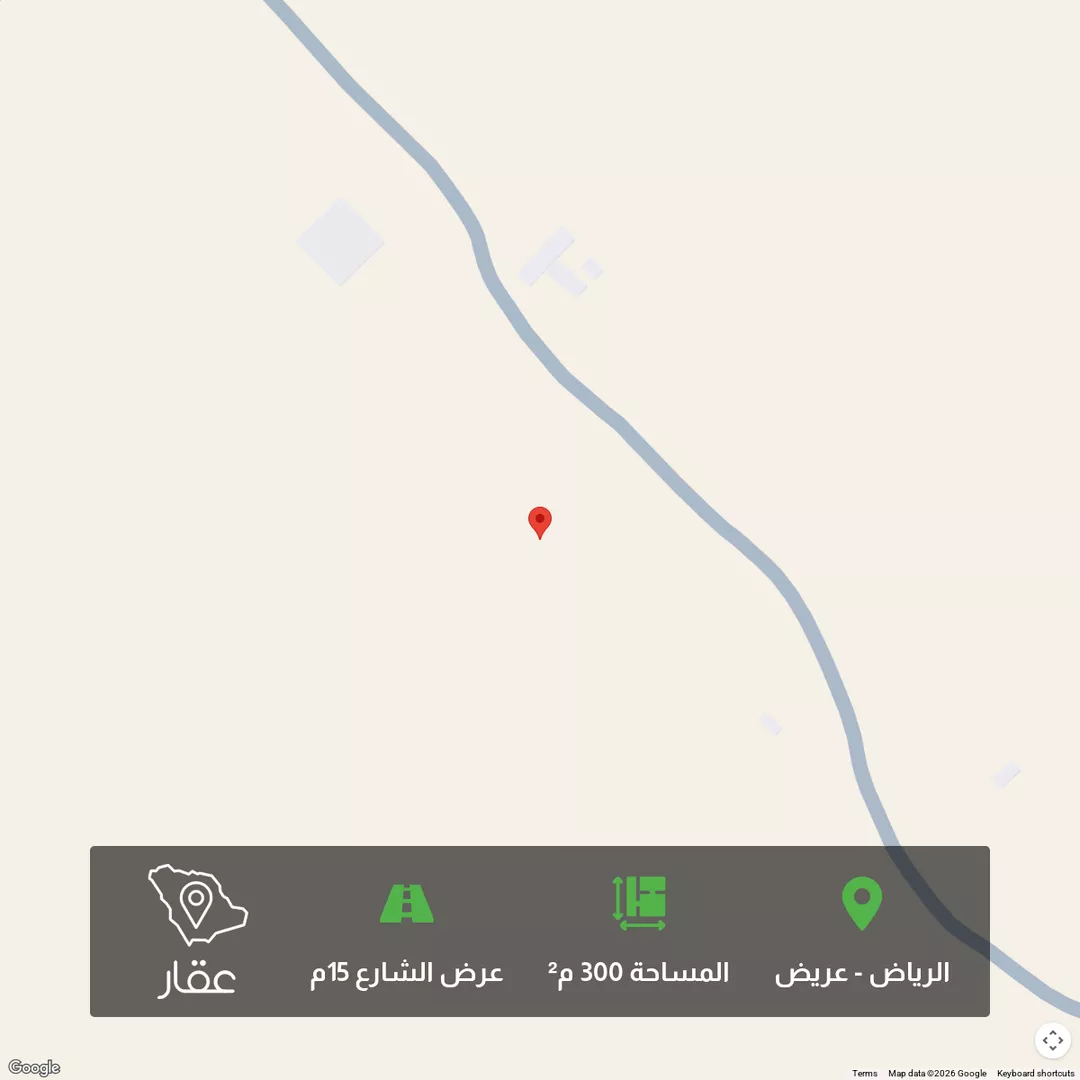 أرض للبيع في حي عريض, مدينة الرياض, منطقة الرياض 1 صورة