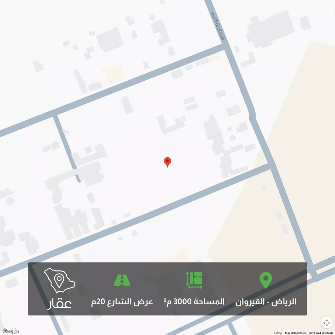 أرض للبيع في شارع عقرباء 125, حي عقرباء, مدينة الجبيلة, منطقة الرياض 1 صورة