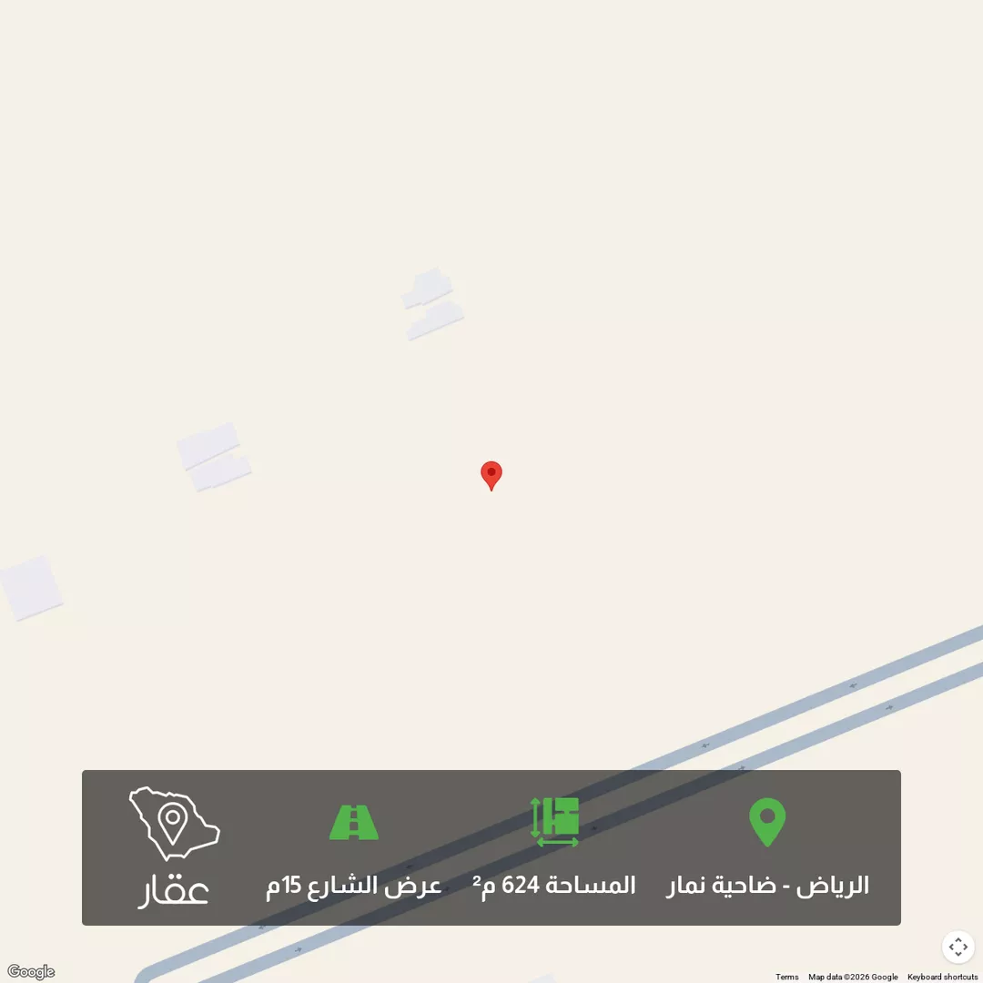 أرض للبيع في حي ضاحية نمار, مدينة الرياض, منطقة الرياض 1 صورة