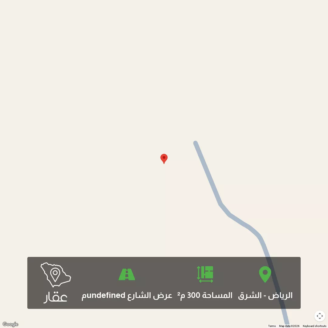 أرض للبيع في شارع محمد كامل القصاب, الشرق, الرياض 1 صورة