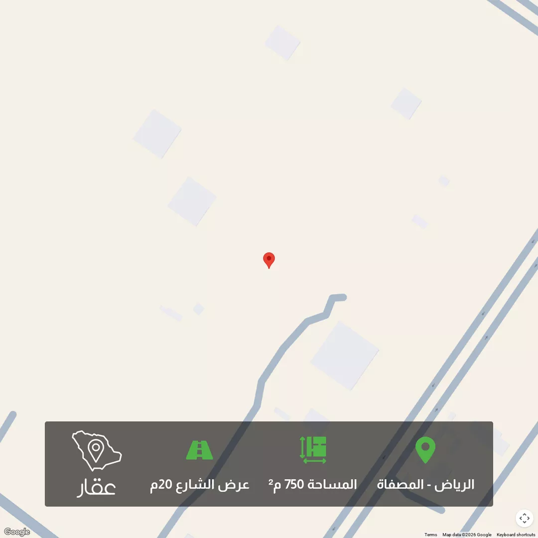 أرض للبيع في شارع القريحة, حي المصفاة, مدينة الرياض, منطقة الرياض 1 صورة