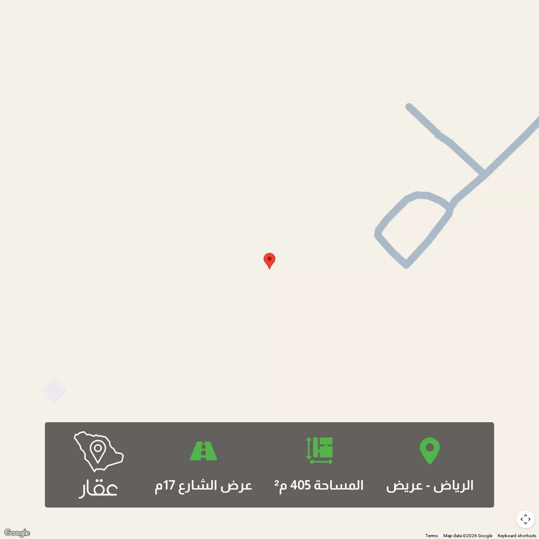 أرض للبيع في شارع 2828567, حي عريض, مدينة الرياض, منطقة الرياض 1 صورة