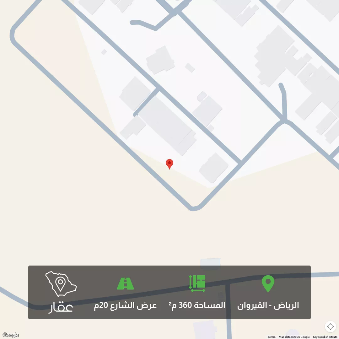 أرض للبيع في شارع عقرباء 53, حي عقرباء, مدينة امارة منطقة الرياض - الجبيله, منطقة الرياض 1 صورة