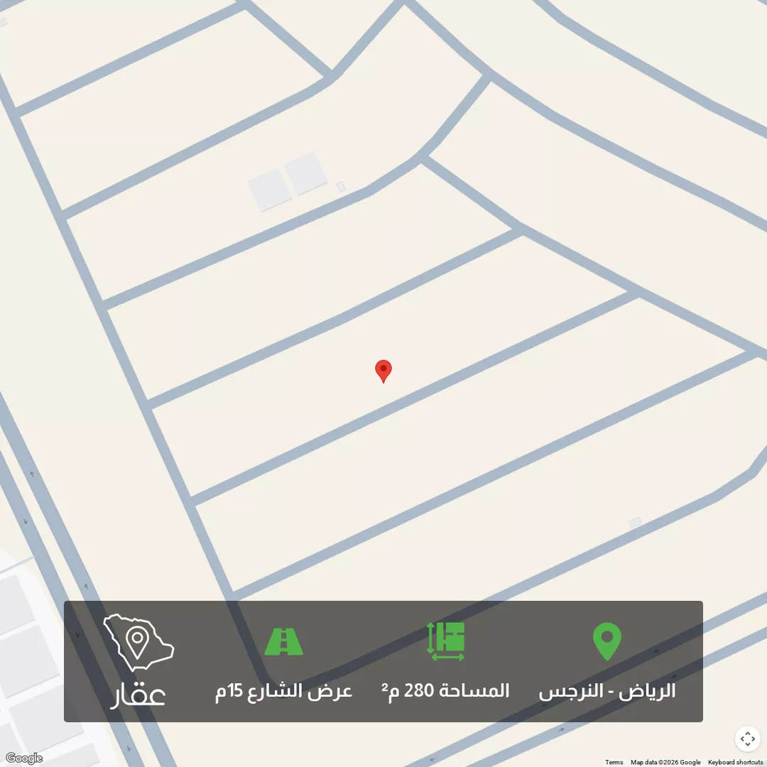 أرض للبيع في حي النرجس, مدينة الرياض, منطقة الرياض 1 صورة