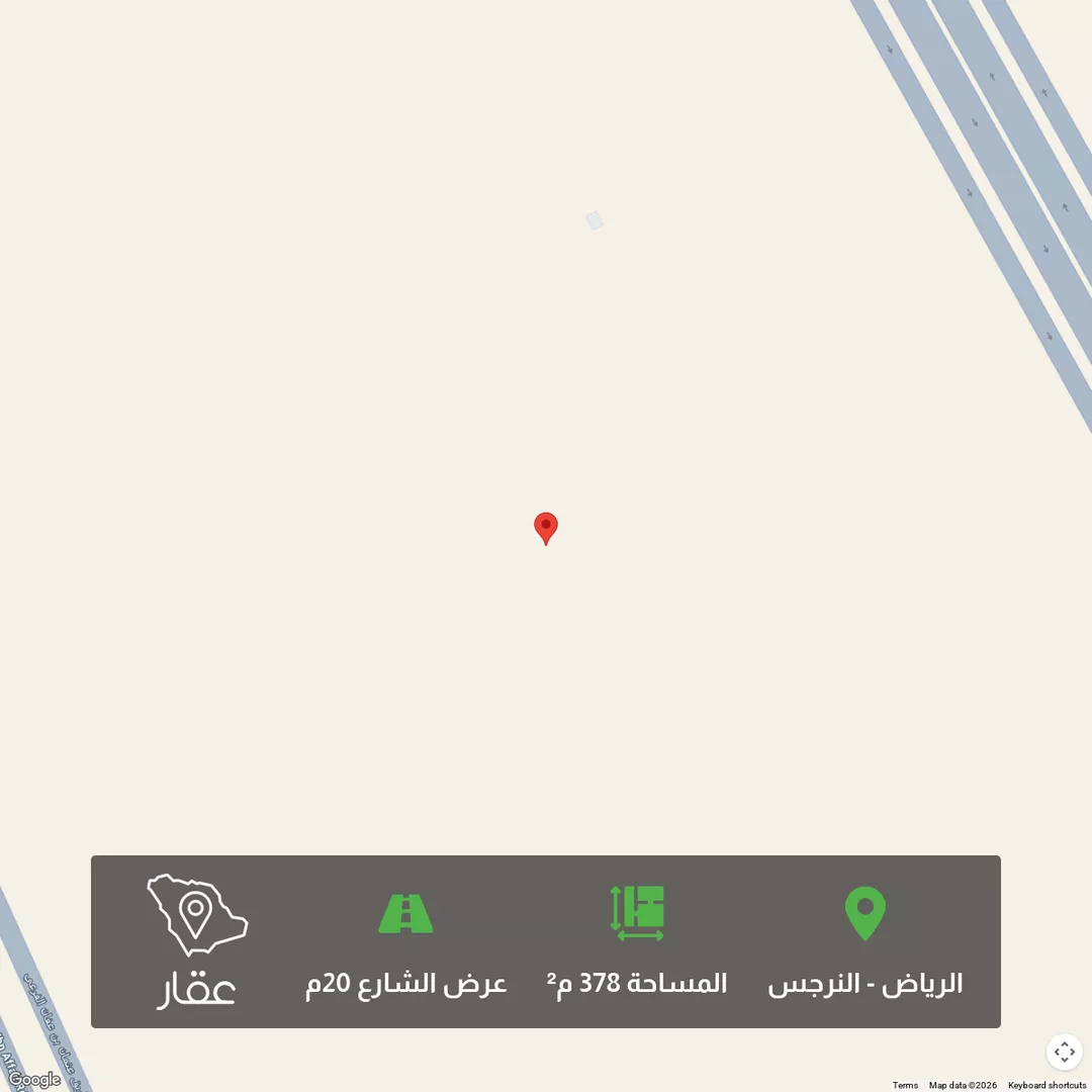أرض للبيع في شارع رقم 314, حي النرجس, مدينة الرياض, منطقة الرياض 1 صورة
