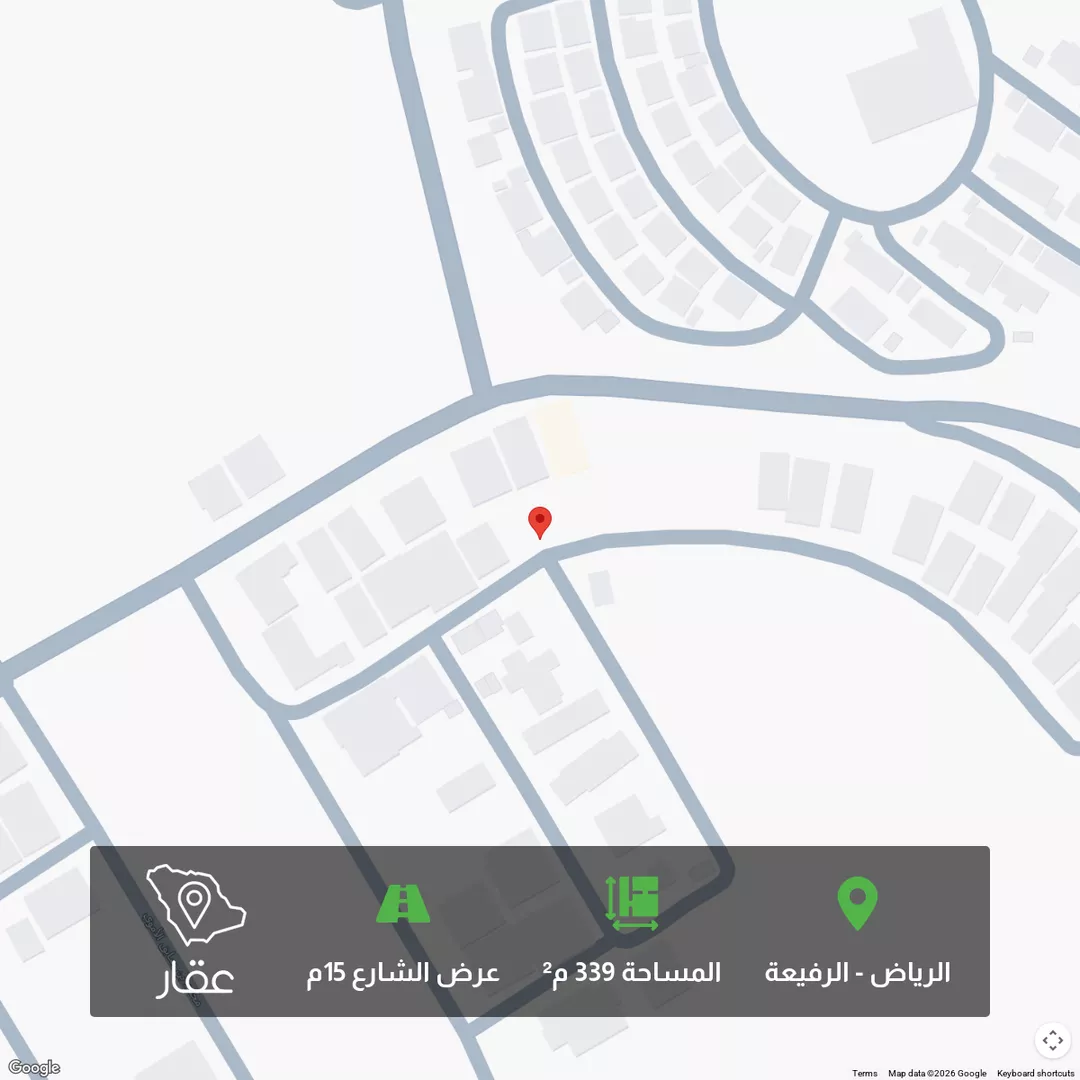 أرض للبيع في حي الرفيعة, مدينة الرياض, منطقة الرياض 1 صورة