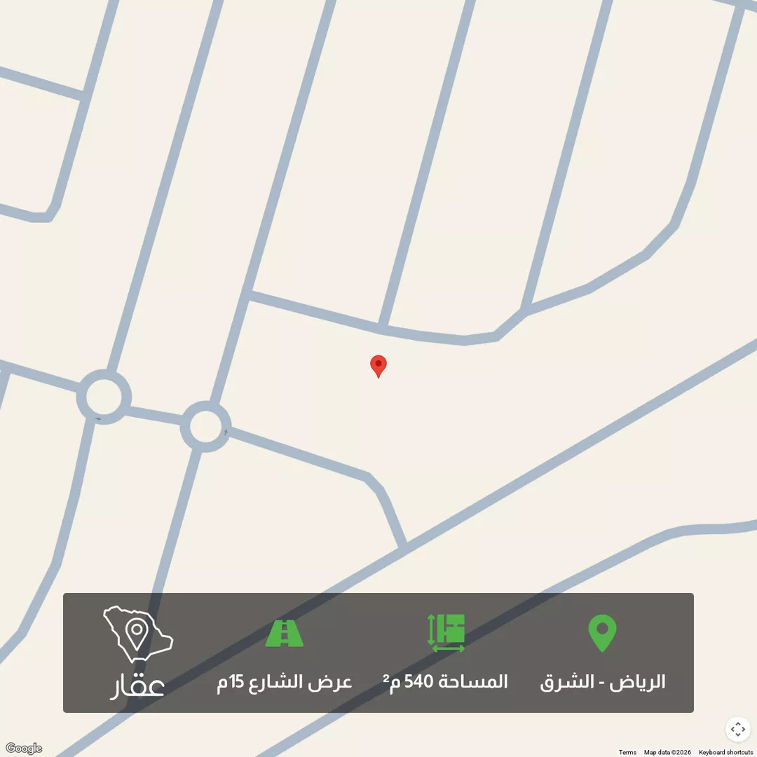 أرض للبيع في شارع أحمد بن أبي عزرة, حي المرجان, مدينة الرياض, منطقة الرياض 1 صورة