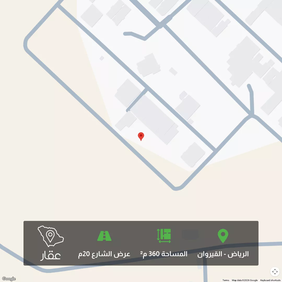 أرض للبيع في شارع عقرباء 53, حي عقرباء, مدينة امارة منطقة الرياض - الجبيله, منطقة الرياض 1 صورة