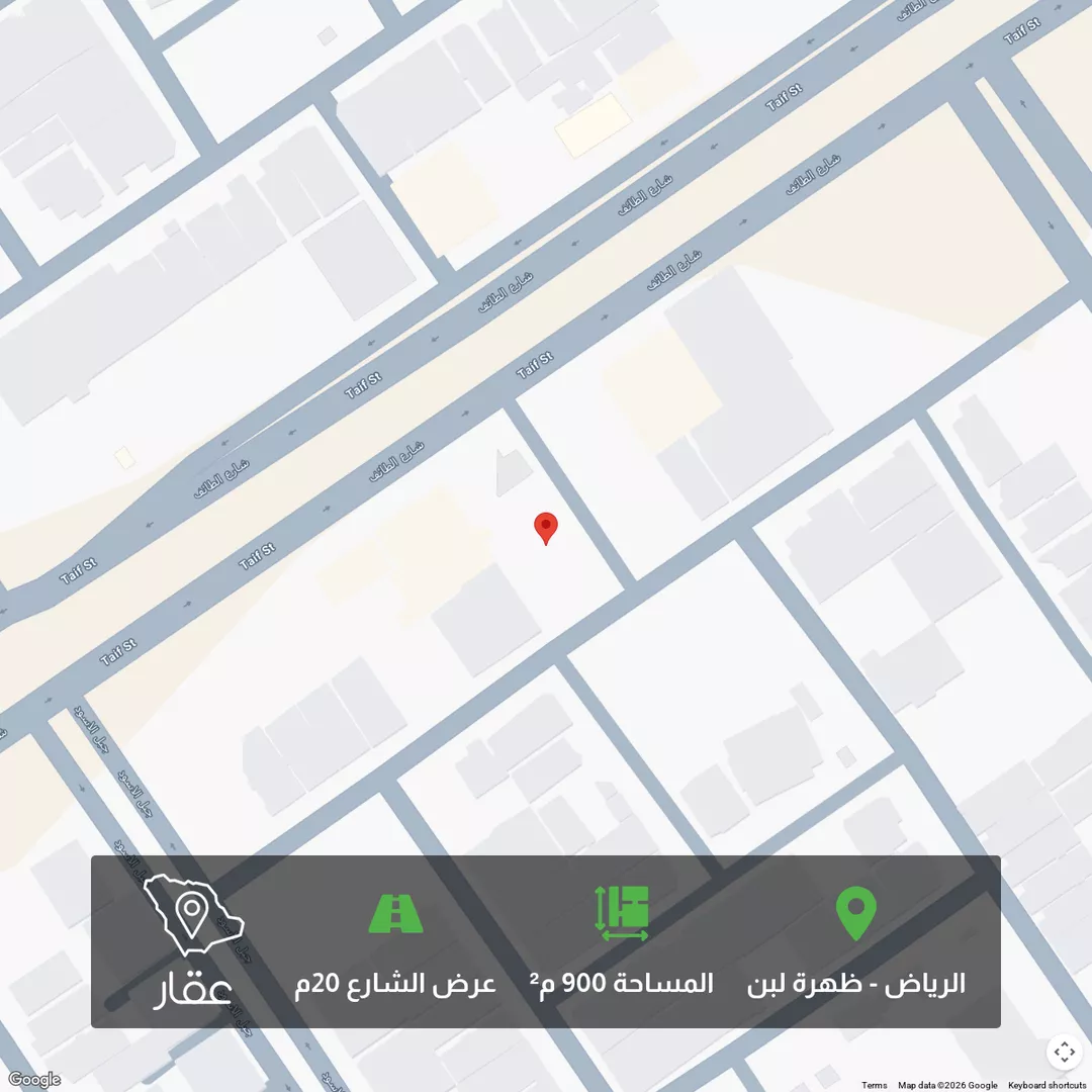 أرض للبيع في شارع رقم 284, حي ظهرة لبن, مدينة الرياض, منطقة الرياض 1 صورة