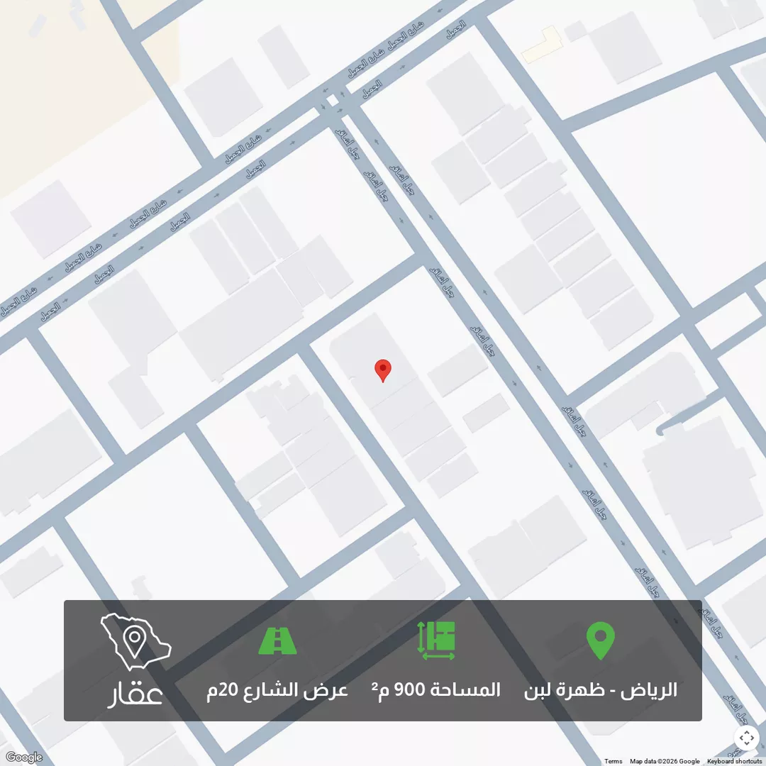 أرض للبيع في شارع رقم 141, حي ظهرة لبن, مدينة الرياض, منطقة الرياض 1 صورة