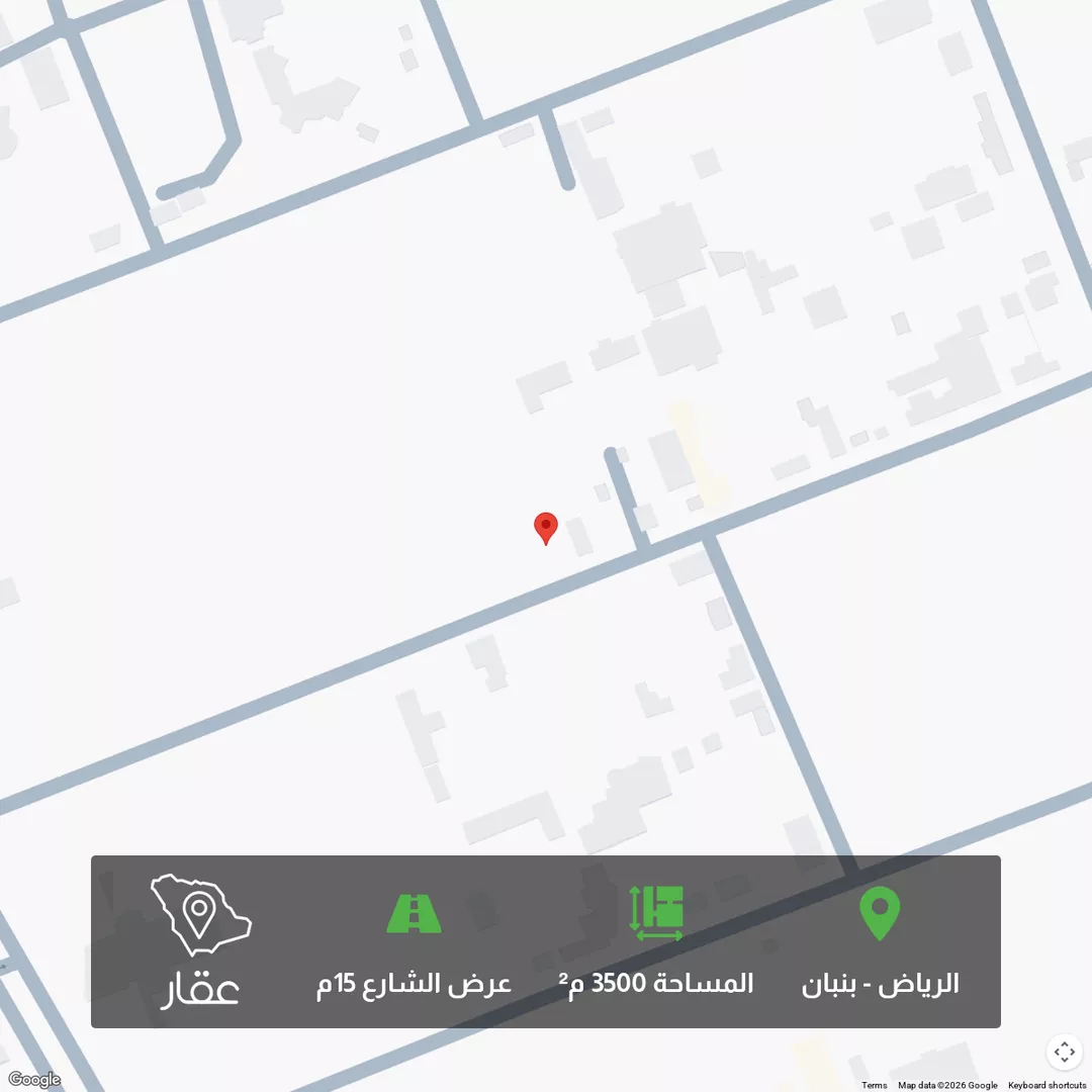 أرض للبيع في شارع عقرباء 233, حي عقرباء, مدينة امارة منطقة الرياض - الجبيله, منطقة الرياض 1 صورة