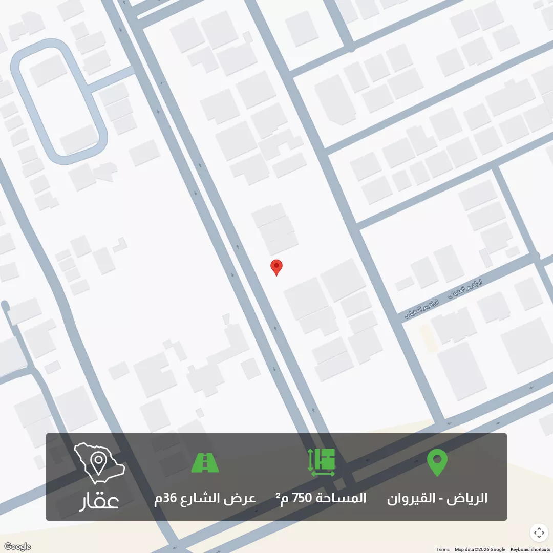 أرض للبيع في شارع ابن عثيمين, حي القيروان, مدينة الرياض, منطقة الرياض 1 صورة