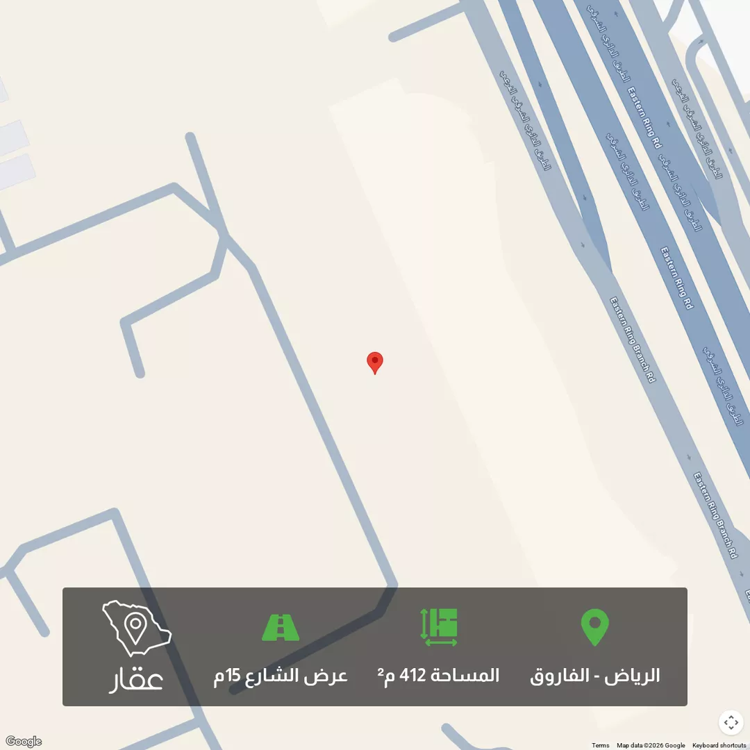 أرض للبيع في شارع أبي سعيد السجستاني, حي الفاروق, مدينة الرياض, منطقة الرياض 1 صورة