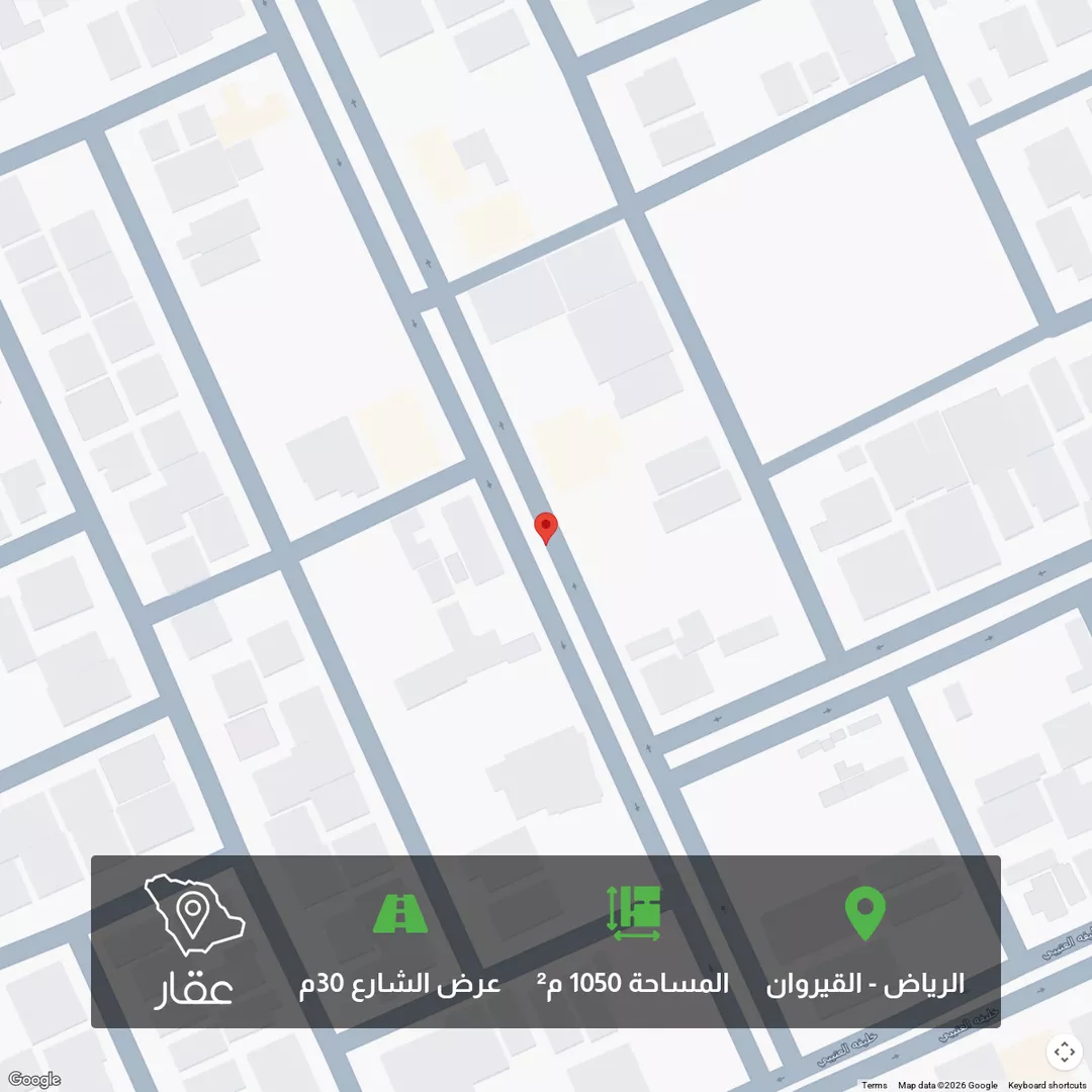 أرض للبيع في شارع 111, حي القيروان, مدينة الرياض, منطقة الرياض 1 صورة
