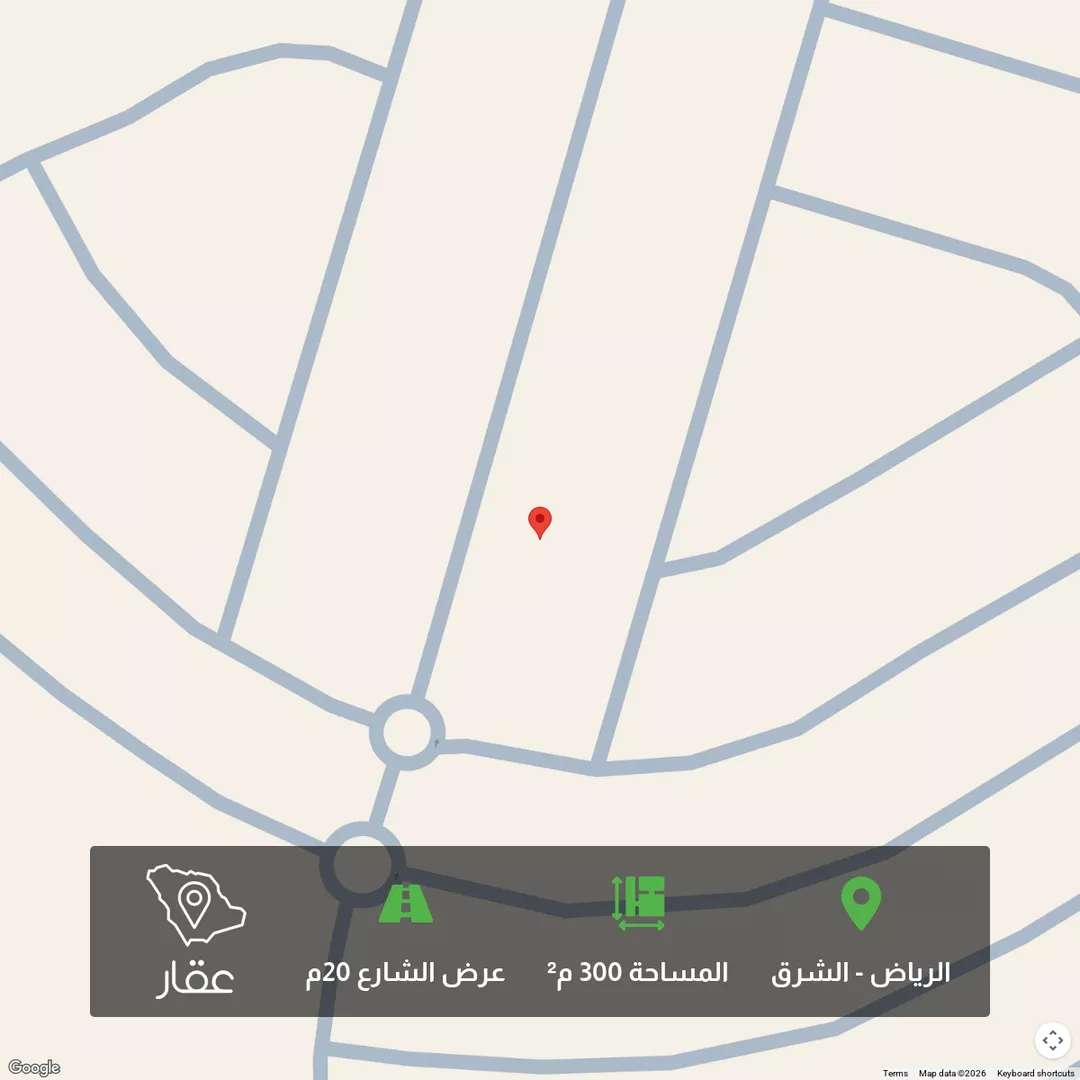 أرض للبيع في شارع ابن عيسى الجباني, حي المرجان, مدينة الرياض, منطقة الرياض 1 صورة