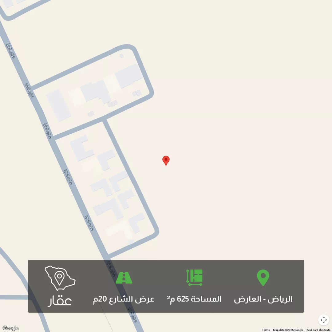 أرض للبيع في شارع 5392196, حي العارض, مدينة الرياض, منطقة الرياض 1 صورة
