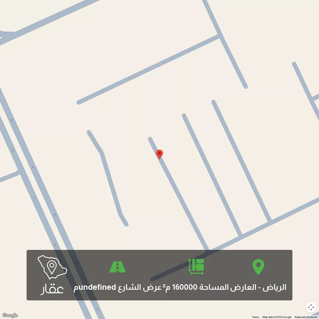 أرض للبيع في شارع علي الرهبيني ، حي العارض ، الرياض ، منطقة الرياض 1 صورة