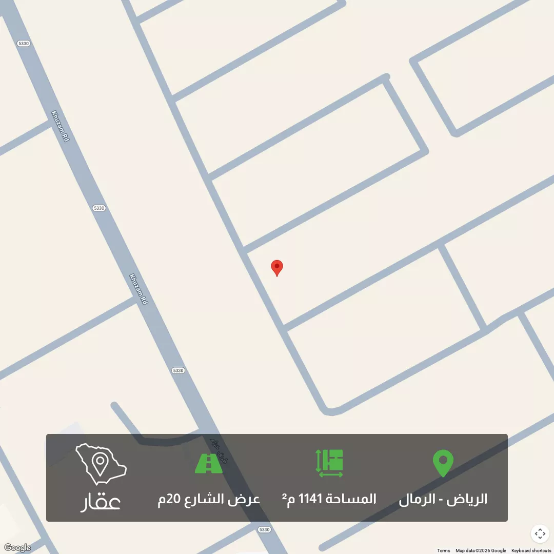 أرض للبيع في حي الرمال, مدينة الرياض, منطقة الرياض 1 صورة