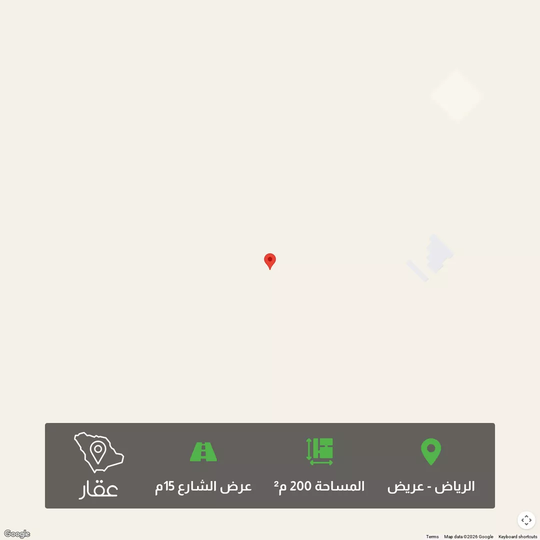 أرض للبيع في شارع 2737348, حي عريض, مدينة الرياض, منطقة الرياض 1 صورة