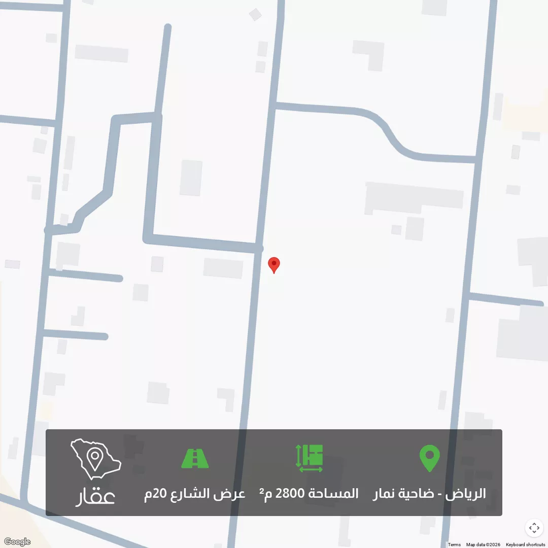 أرض للبيع في شارع الحريش التميمي العنبري, مدينة قريه ديراب, منطقة الرياض 1 صورة