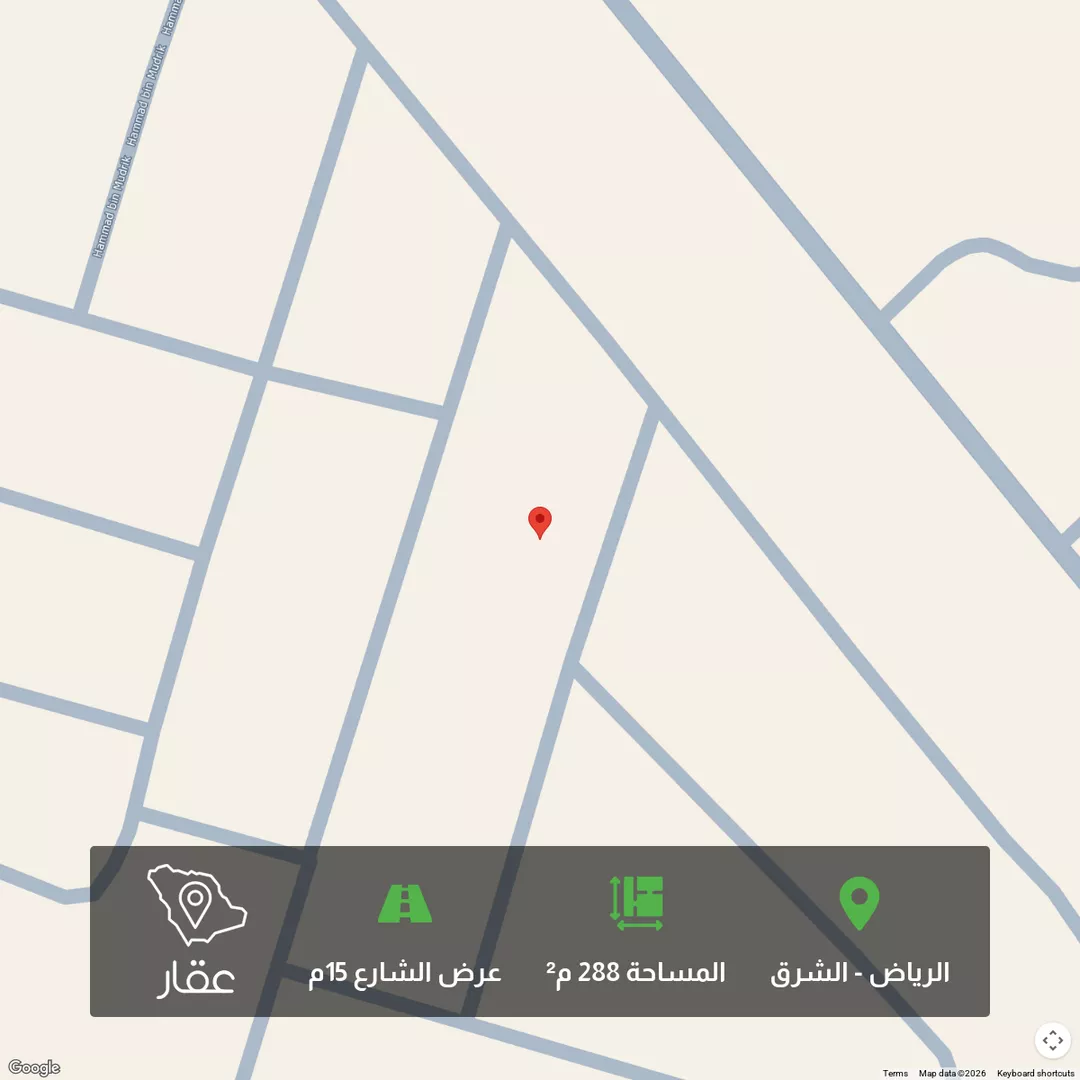 أرض للبيع في شارع محمد السامري, حي المرجان, مدينة الرياض, منطقة الرياض 1 صورة