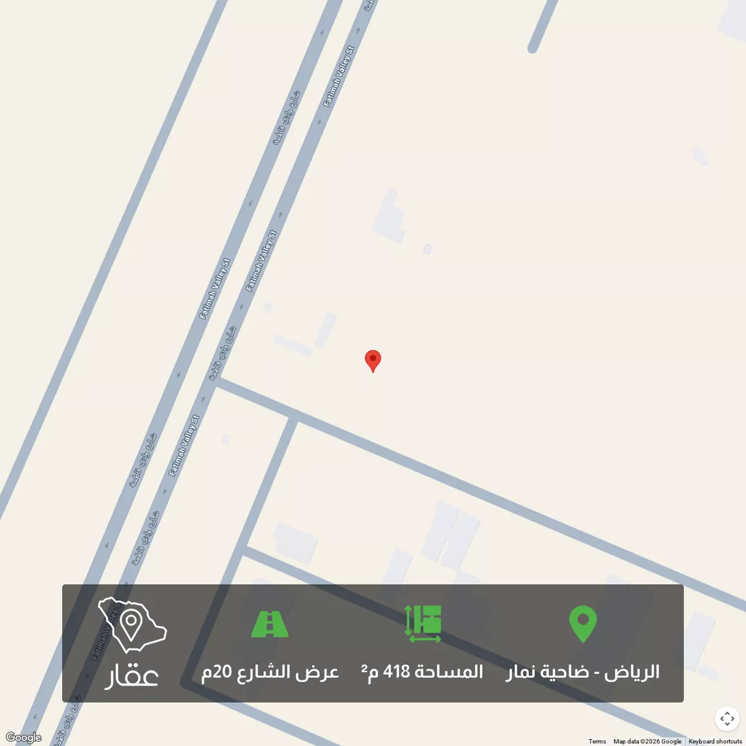 أرض للبيع في شارع شارع 20, حي ضاحية نمار, مدينة الرياض, منطقة الرياض 1 صورة
