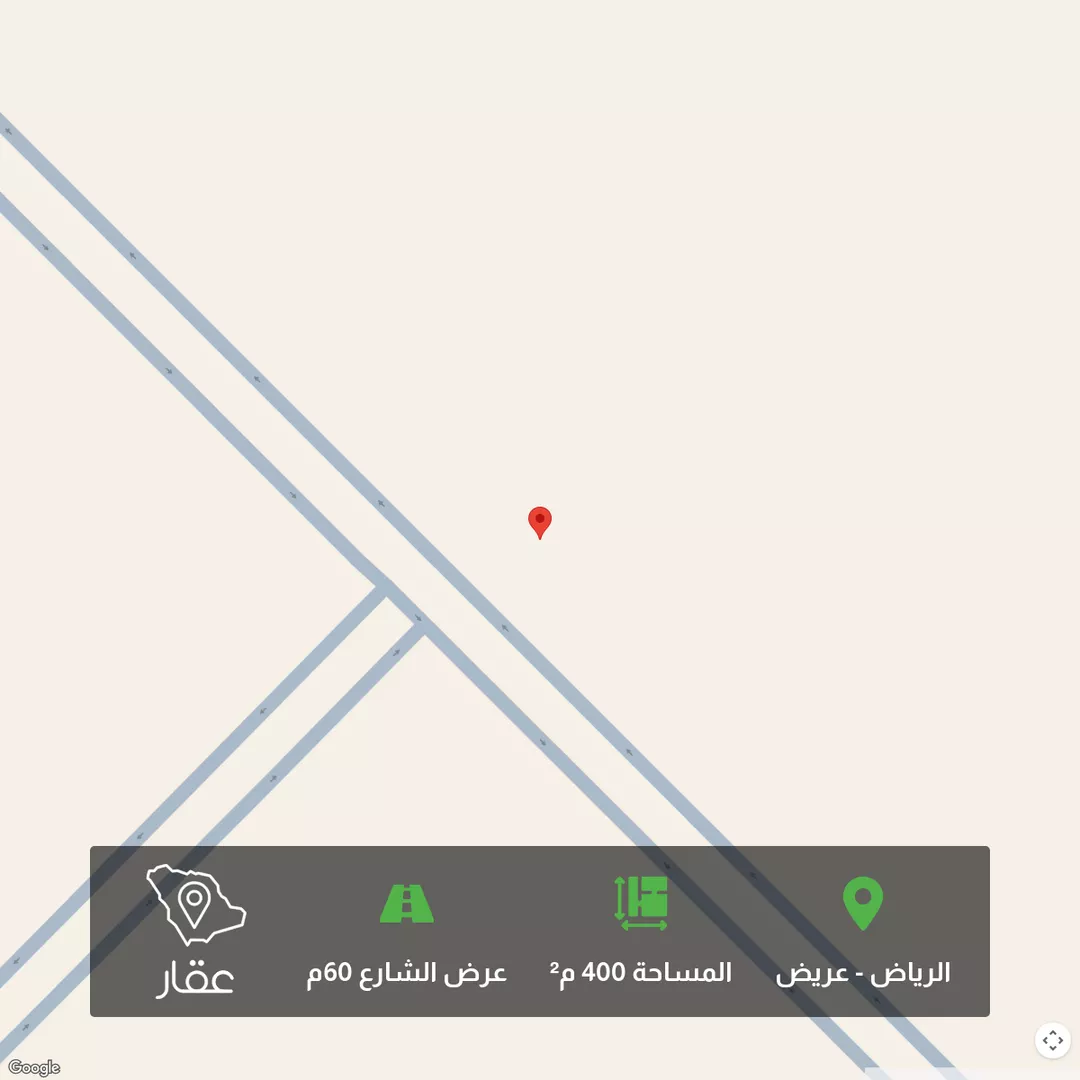 أرض للبيع في حي عريض, مدينة الرياض, منطقة الرياض 1 صورة